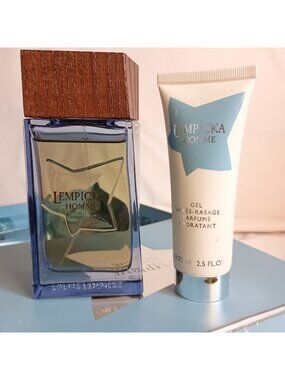 Lolita Lempicka Homme EDT Spray & After Shave Gel Gift Set New In Box Men